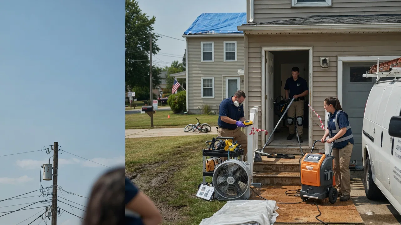 Water Damage Repair in Jackson, MI near me